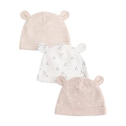 Next Căciulă bej / ecru / gri închis / alb