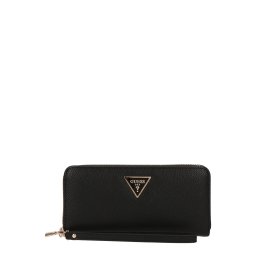 GUESS Portofel 'LAUREL II SLG LARGE ZIP AROUND' negru