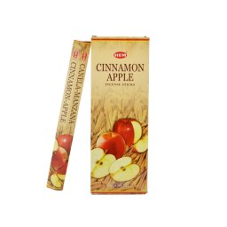 Betisoare Parfumate HEM Cinnamon Apple - 15 g - Aroma Prosperitatii Calde - Incense Sticks - 1 Set