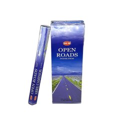 Betisoare Parfumate HEM Open Roads - 15 g - Parfumul Destinului Liber - Incense Sticks - 1 Set