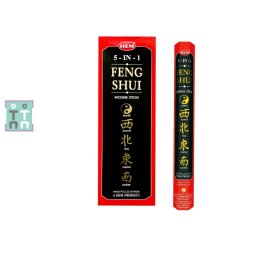 Betisoare Parfumate HEM Feng Shui 5 in 1 - Parfumul Echilibrului Universal - Incense - 1 Set