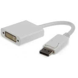 ADAPTOR GEMBIRD DisplayPort la DVI-I Dual Link (T/M)(cablu 10cm), rezolutie maxima 1920x1200, white