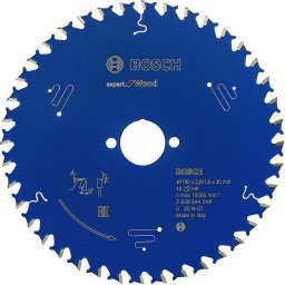 Lama de fierastrau circular pentru lemn, 190 x 30 x 2,6 mm, 40 dinti