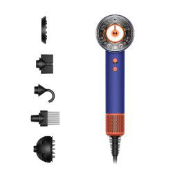 Uscator de par HD16 Supersonic Nural, 1600 W, 3 trepte de viteza, Albastru/Portocaliu