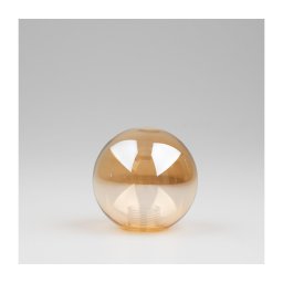 Abajur de rezervă din sticlă pentru lustră, aplică și lampă BRILAGI MISTEL, MILLA d. 8 cm auriu