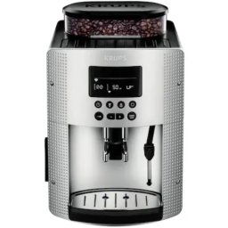 Espressor Automat Krups EA815E70 Espresseria S Line 1450W 1.7L 15 Bari Negru/Argintiu