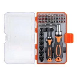 Set surubelnite cu clichet Andowl 42 în 1 Q GJ001 Portocaliu/Negru