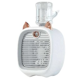 Ventilator portabil reincarcabil cu pulverizator de apa Andowl Q HF2