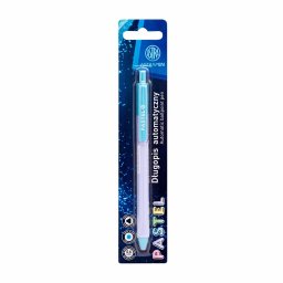 Pix cu mecanism Astra Pastel, varf 0.6 mm, diverse culori pastel, blister
