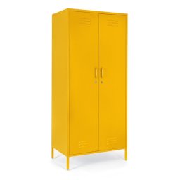 Dulap cu doua usi, galben, 50x80x185 cm, Cambridge, Yes