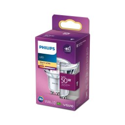 Bec LED Philips GU10/4,6W/230V 2700K
