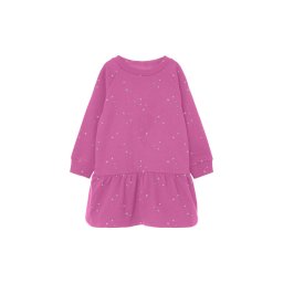 NAME IT Rochie pentru copii Nmfnifrey Ls Boxy Swe Dress Bru Camp 13205890 17-3020 TCX Spring Crocus