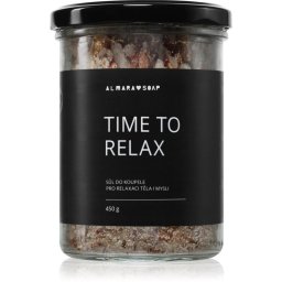Almara Soap Bath Salt sare de baie relaxanta cu parfum Time To Relax 450 g
