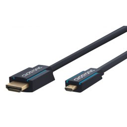 Cablu HDMI la micro HDMI-D 4K60Hz T-T 2m, Clicktronic CLICK70328