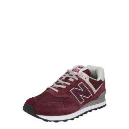 new balance Sneaker low '574' roz pudră / rubiniu / alb