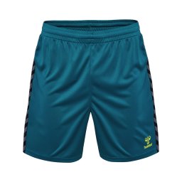 Hummel Pantaloni sport 'Authentic' cyan / gri / verde deschis / negru