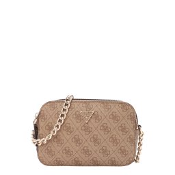 GUESS Geantă de umăr 'Noelle II' maro / maro deschis