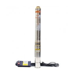 Ruris - Aqua 1090 - Pompa submersibila de mare adancime, 1100 W, 100 m, 66.6 l/min, 4 inch, monofazata