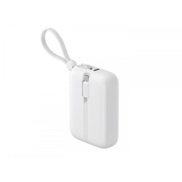 Baterie externa HVPWB-PB5215-WH, 20 W, 10.000 mAH, Alb