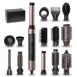 Ondulator Multistyler 1400W, ceramică + keratină, 2 viteze, 14 accesorii, negru