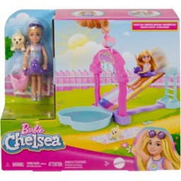 Barbie Chelsea Rainbow Water Slide HTK39