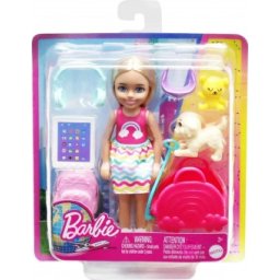 BARBIE CHELSEA papusa in calatorie HJY17