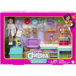 Barbie Chelsea Veterinar Set de joaca HGT12