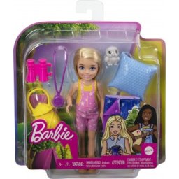 Barbie Chelsea Camping Set de joaca HDF77 15cm