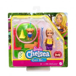 Barbie Chelsea Can Be Dresor de Caini GTN62 15cm