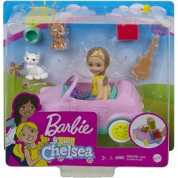 Barbie Chelsea Conduce Masina GTK95