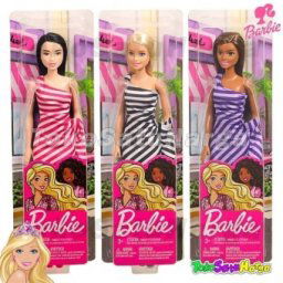 Barbie papusa cu rochie GJF85