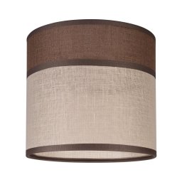 Abajur de rezervă ANDREA E27 d. 16 cm maro/bej