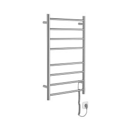 Sapho - Uscător electric pentru prosoape REDONDO, 75 W, 90 x 50 cm, crom lucios, rotund
