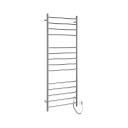 Sapho REDONDO – uscător electric pentru prosoape, 130 W, 150 x 60 cm, crom lucios, rotund