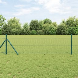 Imprejmuire Hexagonala Verde 0.4x100 m Otel GartenMobel Dekor