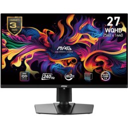 Monitor LED MAG 271QPX E2 26.5 inch QHD QD-OLED 0.03 ms 240 Hz USB-C HDR