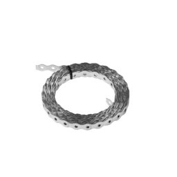 Banda metalica perforata, model TM, g=0.9 mm, l=20 mm, L=10 25 M, pentru instalatii (Lungime: 10 mm)