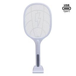Paleta electrica reincarcabila pentru tantari si insecte cu suport inclus