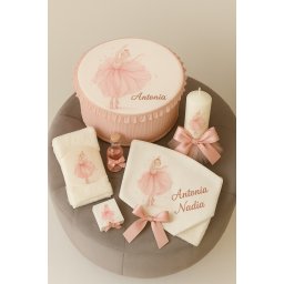 Trusou botez personalizat Ballerina