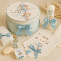 Trusou botez personalizat Teddy