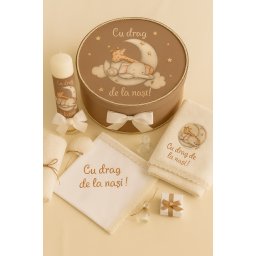 Trusou botez personalizat Baby Animals