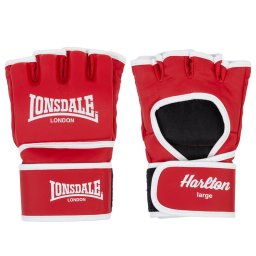 LONSDALE Mănuși sport 'Harlton' roșu / alb