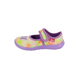BECK Papuci de casă verde kiwi / lila / portocaliu / portocaliu caisă