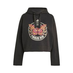 ADIDAS SPORTSWEAR Hanorac sport 'Adidas x Farm' bej deschis / roșu vin / negru