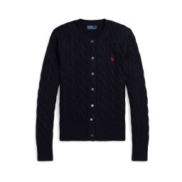 Polo Ralph Lauren Geacă tricotată albastru marin