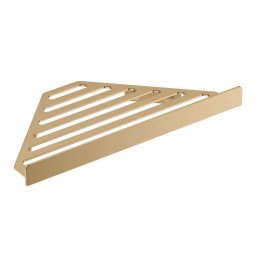 Etajera colt Hansgrohe AddStoris, 305 x 148 mm, brushed bronze - 41741140
