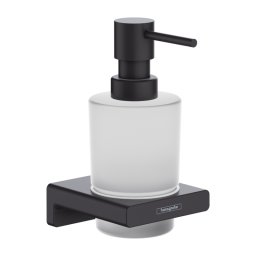 Dispenser sapun lichid Hansgrohe AddStoris, 200 ml, negru mat - 41745670