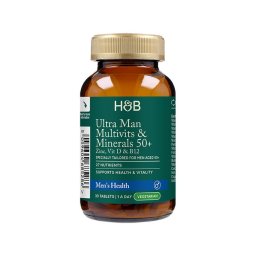 Ultra Man 50+ Multivitamine pentru Bărbaț 90 tablete, Holland & Barrett
