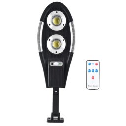 Lampa solara cu senzor de miscare pentru exterior de 100W si telecomanda XBJ100W