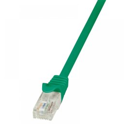 PATCH CORD UTP LOGILINK Cat5e, cupru-aluminiu, 2 m, verde, AWG26, CP1055U
